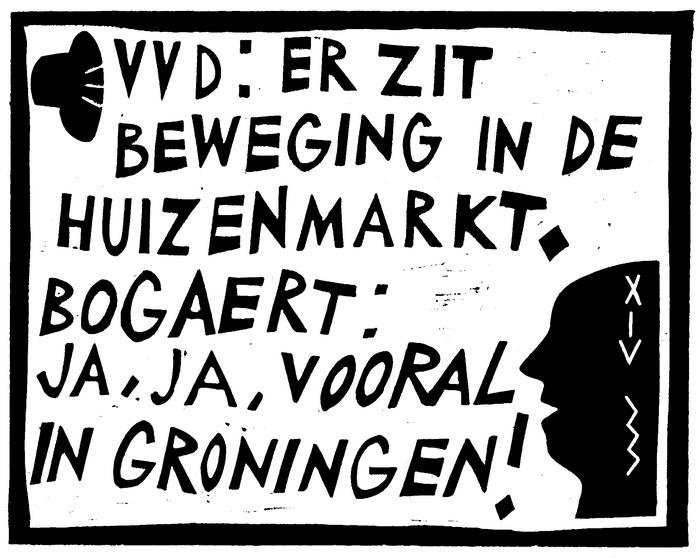 Groningen. Cartoon: Paul Bogaert